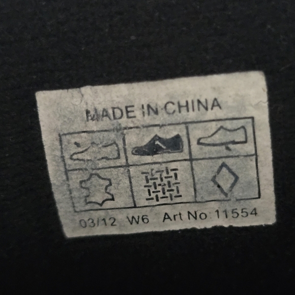 Crocs Winter Pull On Boot Sz 6W Women Black Suede Suede Knit Top Block Heel - Picture 14 of 16